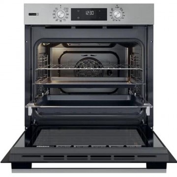 Whirlpool OMSK58HU1SX + AKT 8090 LX Φούρνος άνω Πάγκου 71lt με Κεραμικές Εστίες Π59.5εκ. Inox